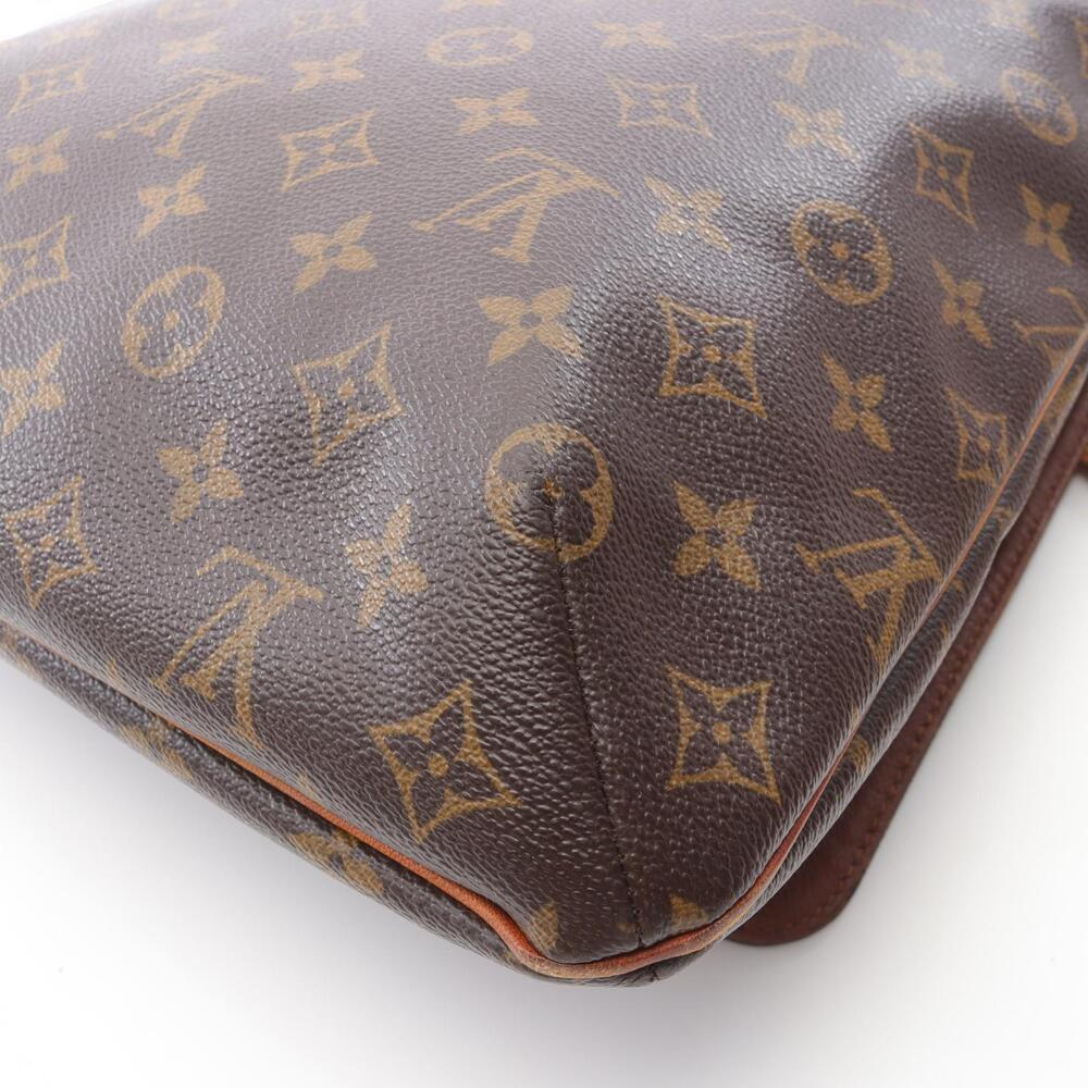 Louis Vuitton Canvas Leather Musette Bag Brown Shoulder Monogram - Picture 12 of 12